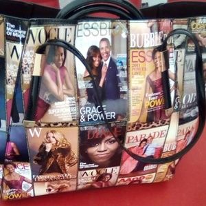 Free Gift* Beautiful Michelle Obama Vegan tote